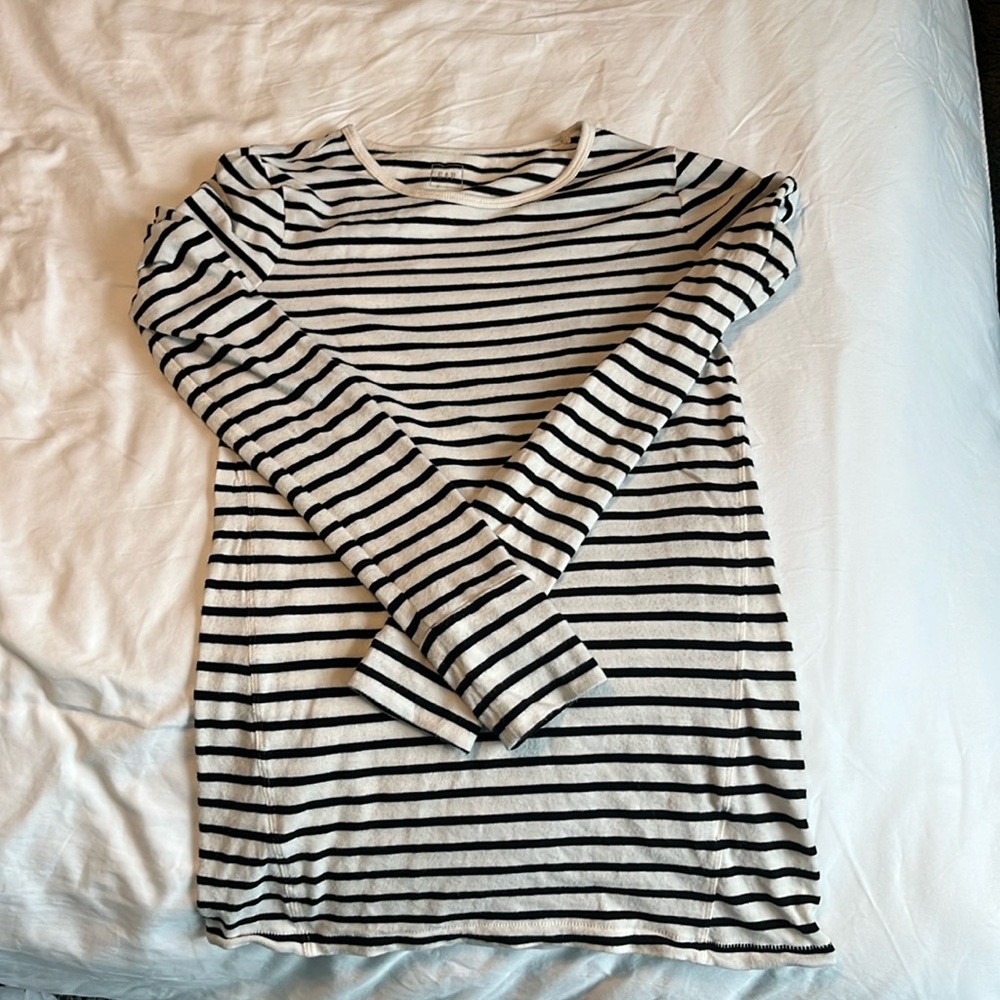 Gap super soft long sleeve striped shirt